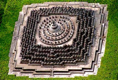  Borobudur Mandala：壮大な宇宙観と精緻な石彫